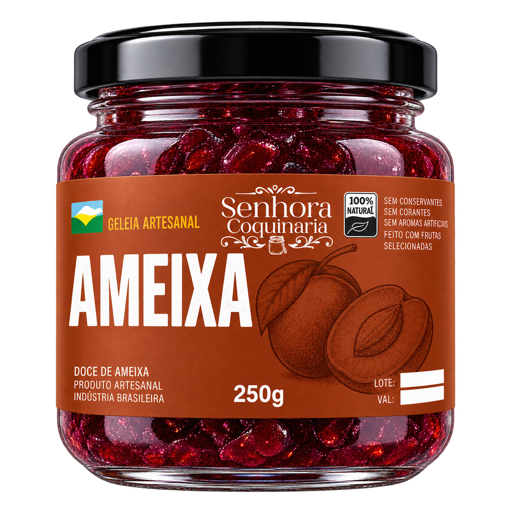 Geleia Sabor Ameixa 250g